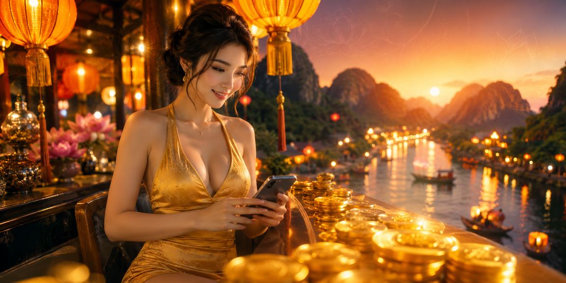 Chợ đêm Ninh Bình nhộn nhịp với ánh đèn lung linh, hình ảnh cuộc sống về đêm tại Việt Nam